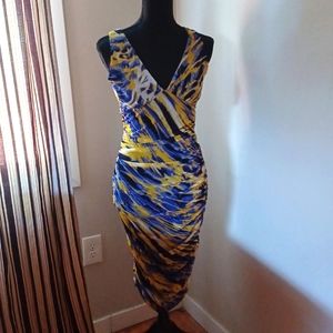 Swirly Sleeveless Dress